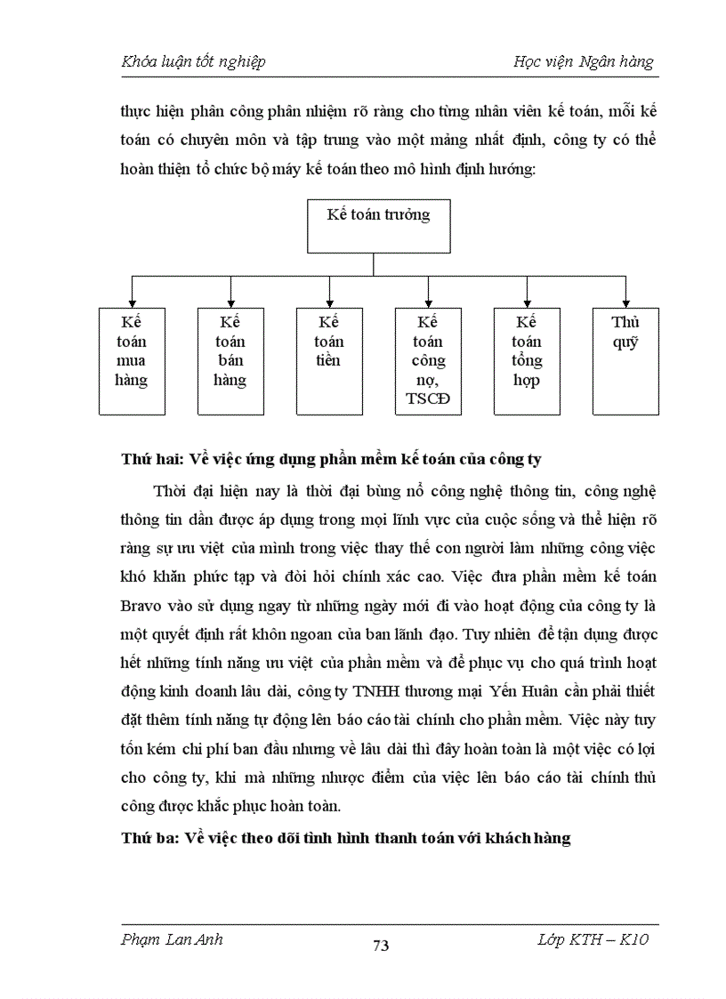image for page Kế toán bán hàng và xác định kết quả bán hàng tại công ty TNHH thương mại Yến Huân 1
