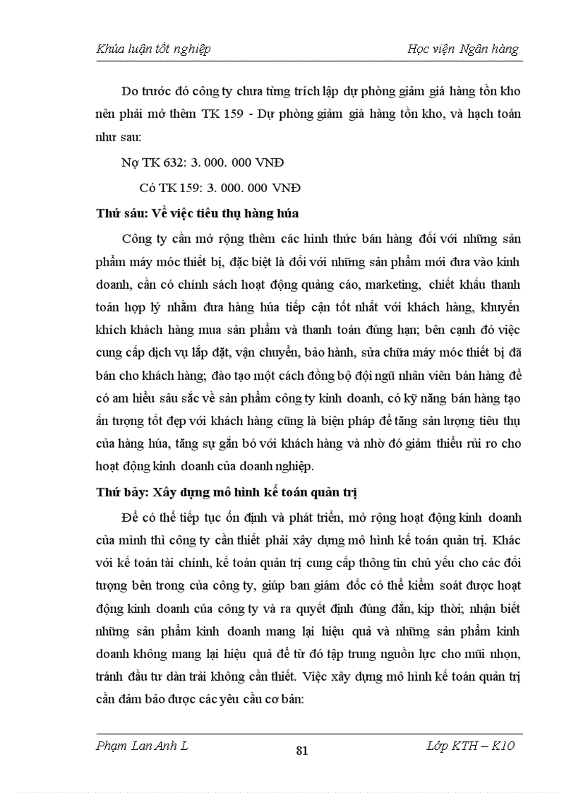 image for page Kế toán bán hàng và xác định kết quả bán hàng tại công ty TNHH thương mại Yến Huân 1