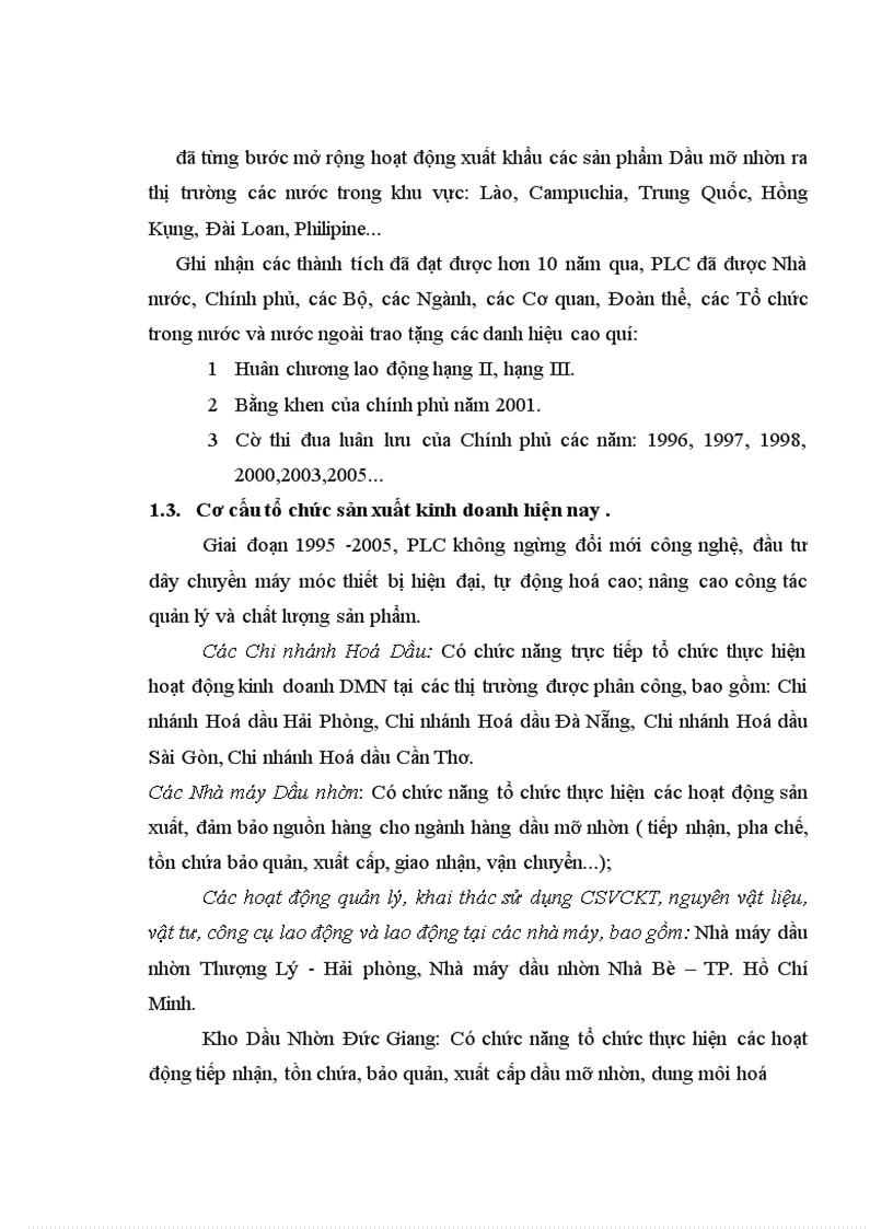 image for page Xây dựng hệ thống chính sách marketing Mix cho nhóm sản phẩm Dầu Mỡ Nhòn Lon Hộp ở Công ty Cổ phần Hóa dầu Petrolimex 1