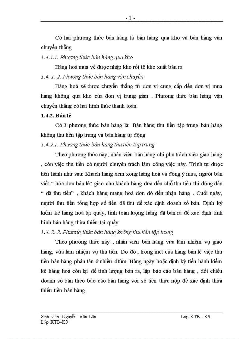 image for page Hoàn thiện công tác kế toán bán hàng và xác định kết quả kinh doanh tại công ty cổ phần thương mại Hoa Nam