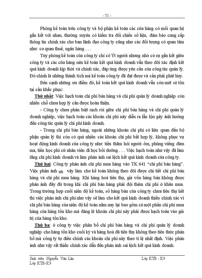 image for page Hoàn thiện công tác kế toán bán hàng và xác định kết quả kinh doanh tại công ty cổ phần thương mại Hoa Nam