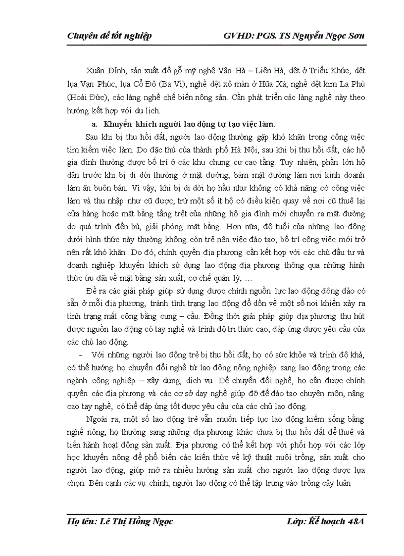 image for page Giải pháp tạo việc làm cho người lao động bị thu hồi đất trên địa bàn thành phố Hà Nội