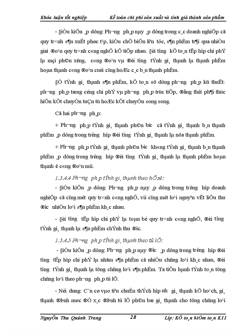 image for page Kế toán chi phí sản xuất và tính giá thành sản phẩm tại Công ty cổ phần Quan hệ quốc tế đầu tư sản xuất 1