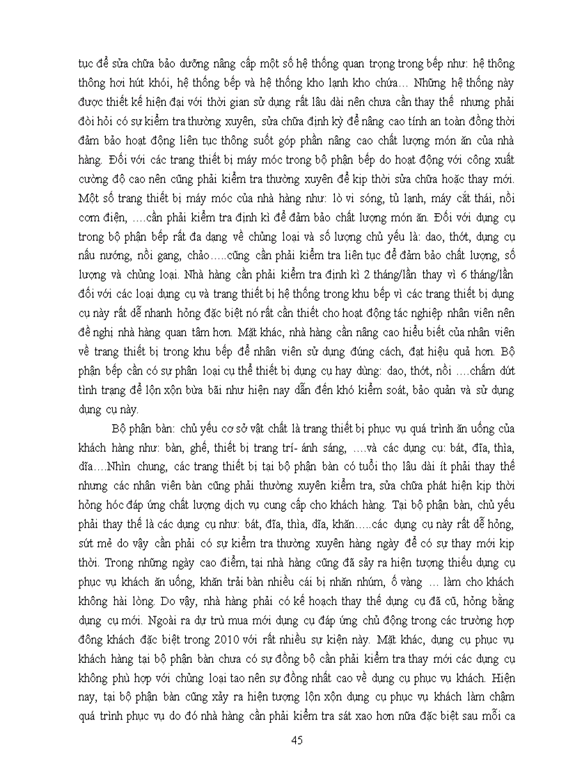 image for page Giải pháp nâng cao chất lượng dịch vụ ăn uống tại nhà hàng Mỹ Thực khách sạn Hà Nội
