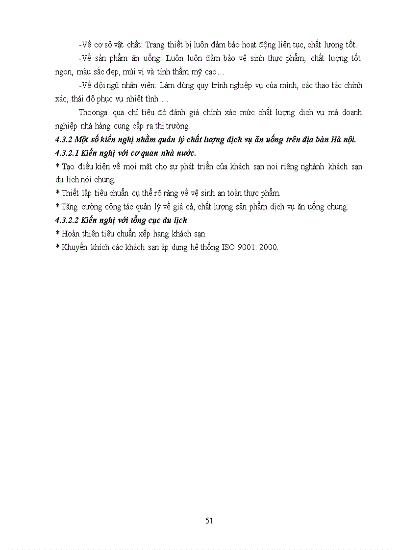 image for page Giải pháp nâng cao chất lượng dịch vụ ăn uống tại nhà hàng Mỹ Thực khách sạn Hà Nội