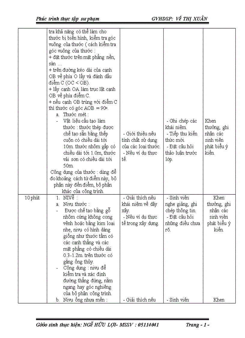 image for page Phúc trình sư phạm tại Trường Cao đẳng Xây dựng số 2