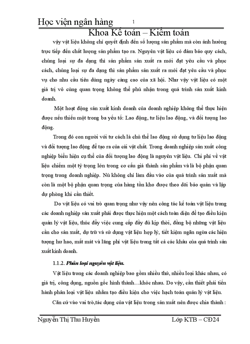 image for page Hoàn thiện công tác kế toán nguyên vật liệu tại công ty TNHH Hàn Việt 1