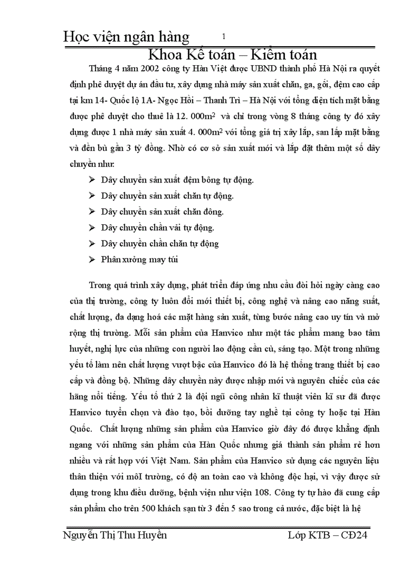 image for page Hoàn thiện công tác kế toán nguyên vật liệu tại công ty TNHH Hàn Việt 1