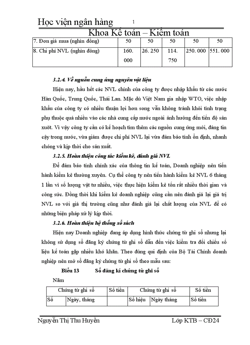 image for page Hoàn thiện công tác kế toán nguyên vật liệu tại công ty TNHH Hàn Việt 1