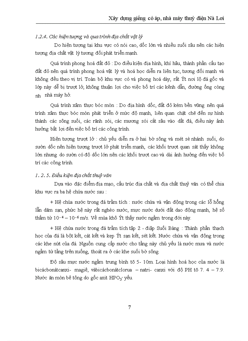 image for page Xây dựng giếng có áp nhà máy thuỷ điện Nà Lơi