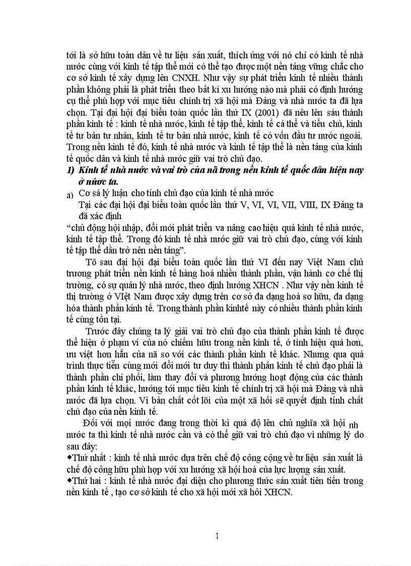 image for page kinh tế nhà nước và vai trò của nó trong nền kinh tế thị trường định hướng xã hội chủ nghiã ỏ Việt Nam hiện nay
