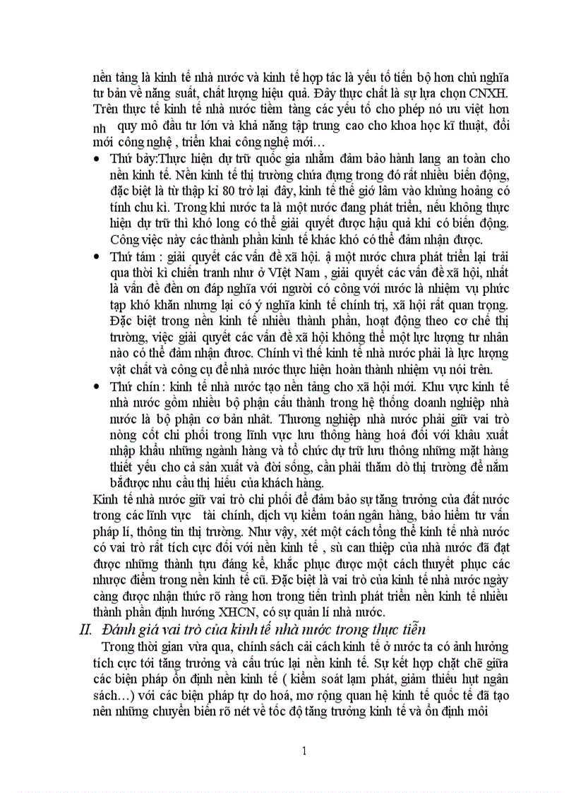 image for page kinh tế nhà nước và vai trò của nó trong nền kinh tế thị trường định hướng xã hội chủ nghiã ỏ Việt Nam hiện nay