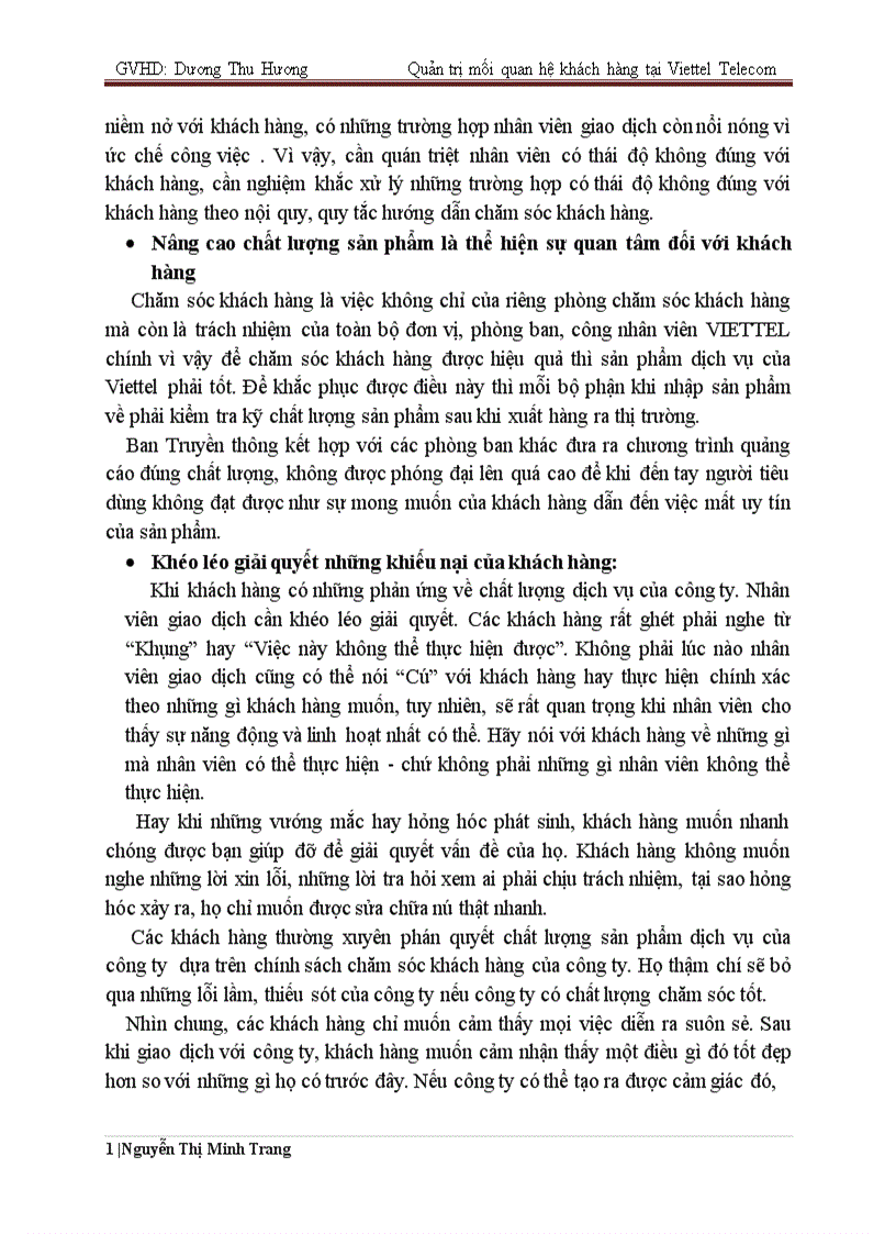 image for page Phát triển hệ thống quản lý mối quan hệ khách hàng CRM tại Công ty viễn thông Viettel Viettel Telecom