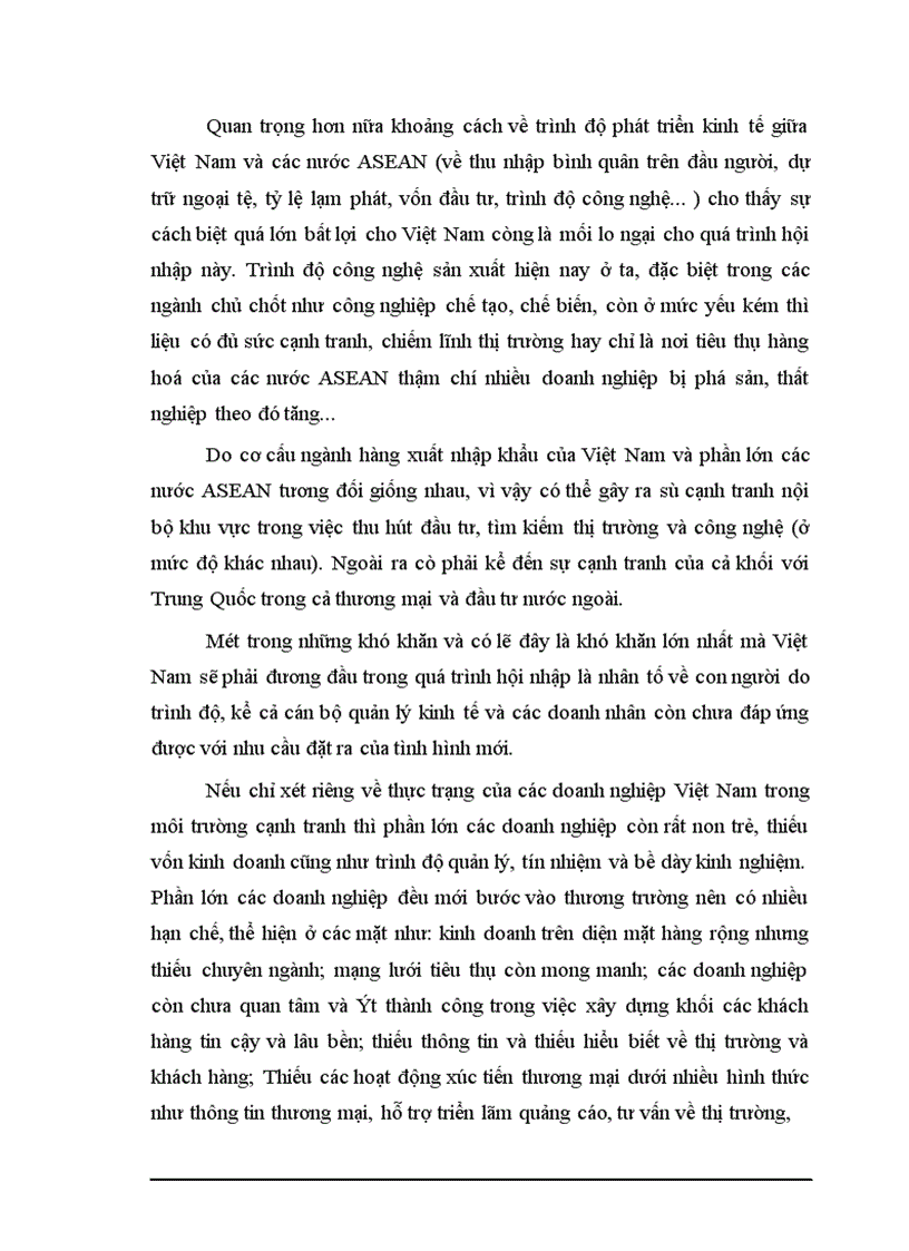 image for page Cơ hội và thách thức của các doanh nghiệp Việt Nam trong quá trình hội nhập kinh tế quốc tế hiện nay