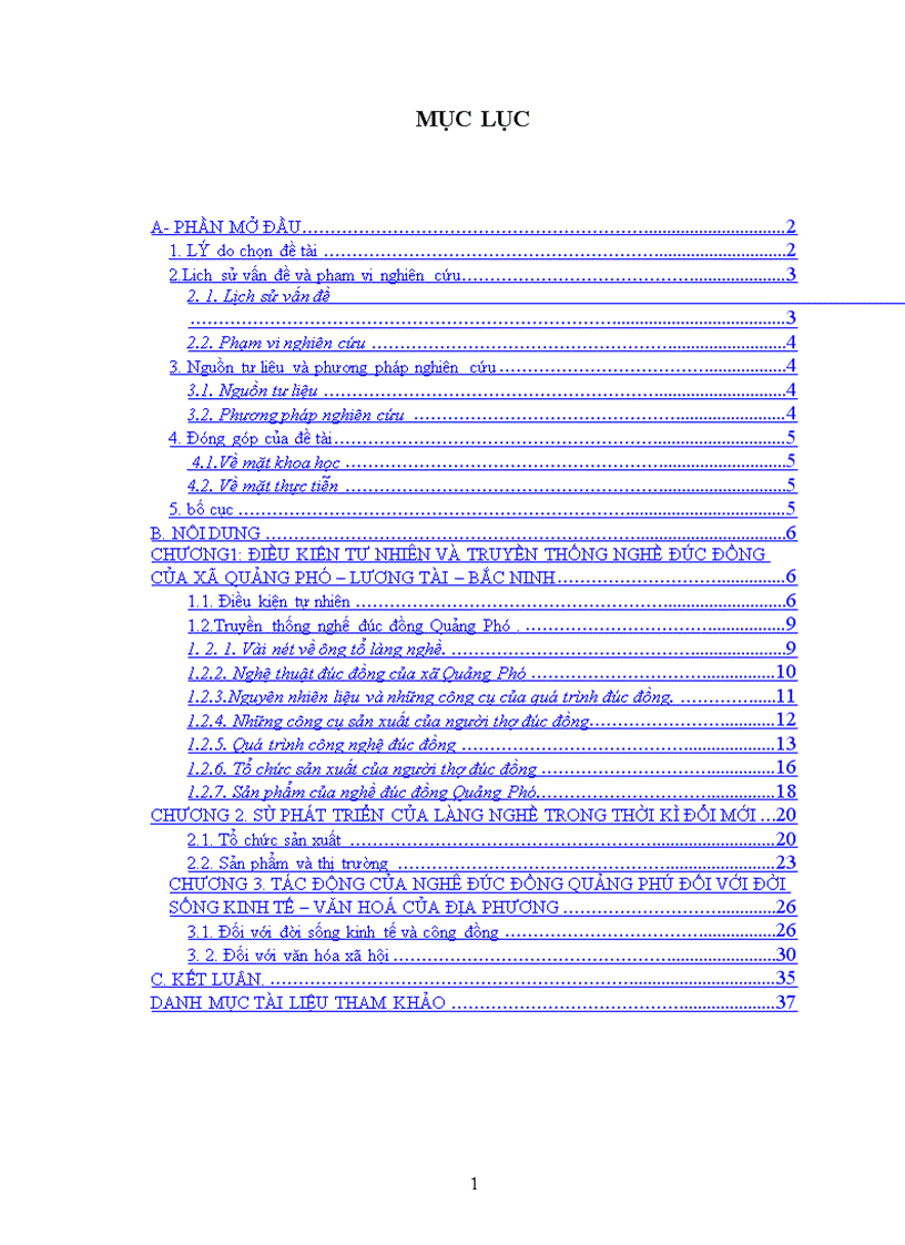 image for page Tác động của nghê đúc đồng Quảng Phú đối với đời sống kinh tế văn hoá của địa phương