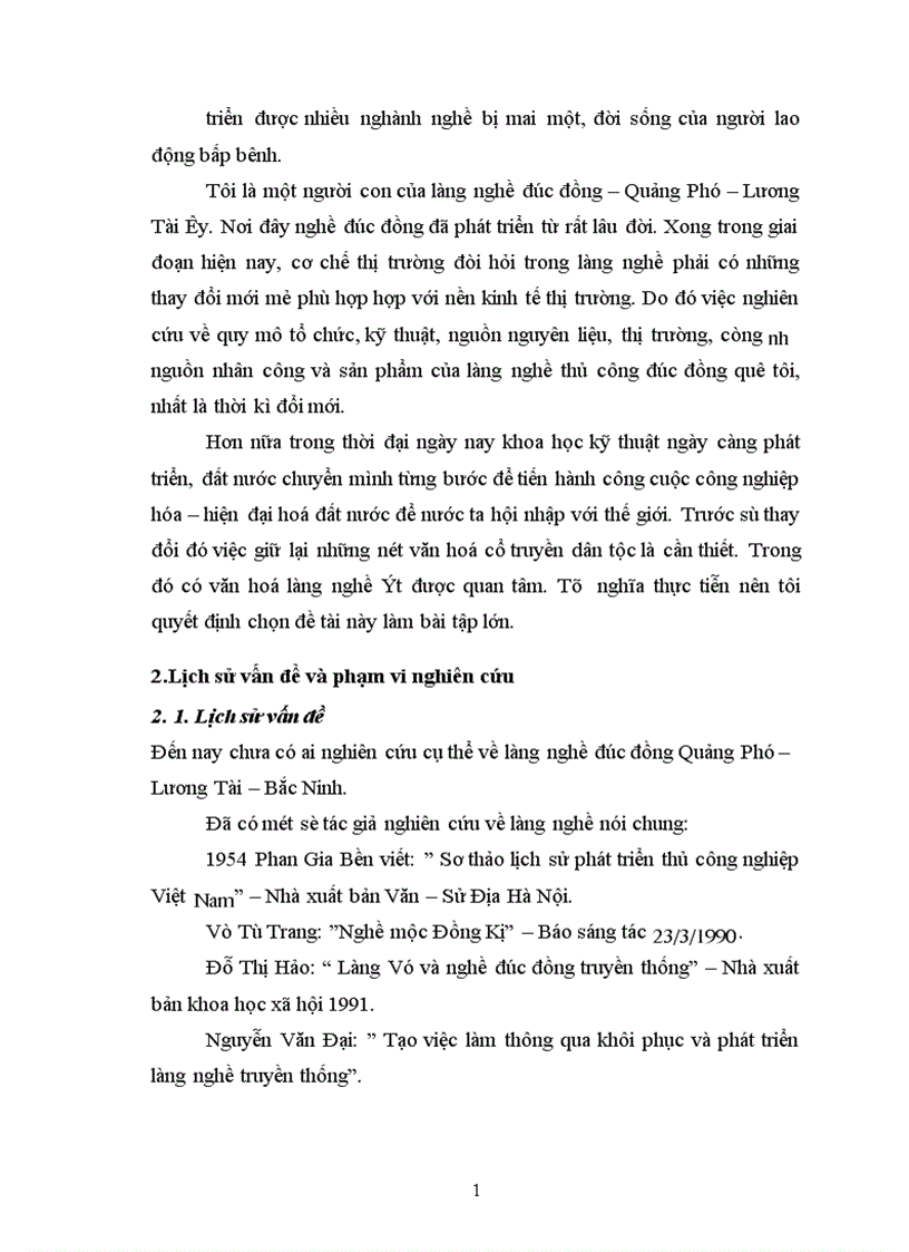 image for page Tác động của nghê đúc đồng Quảng Phú đối với đời sống kinh tế văn hoá của địa phương