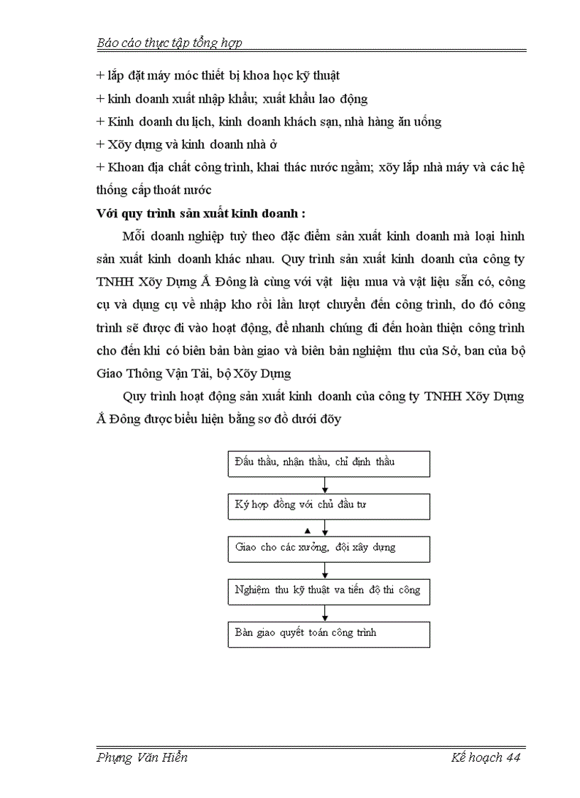image for page Báo cáo thực tập tổng hợp tại công ty TNHH xây dựng Á Đông