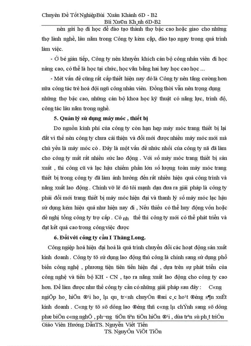 image for page Hoàn thiện kế toán tiền lương và các khoản trích theo lương tại công ty cầu I Thăng Long 1