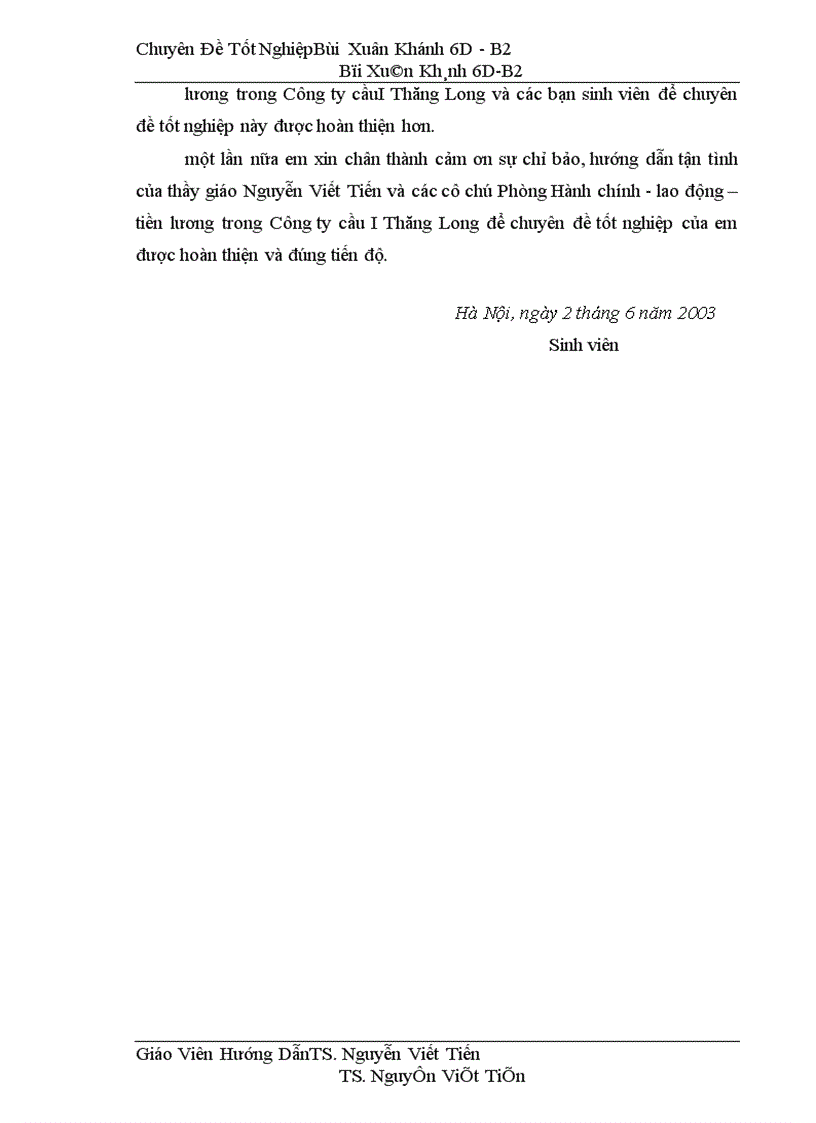 image for page Hoàn thiện kế toán tiền lương và các khoản trích theo lương tại công ty cầu I Thăng Long 1