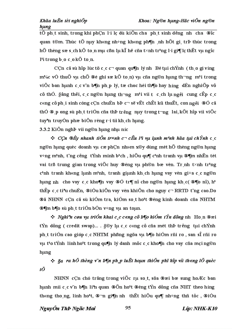 image for page Giải pháp hạn chế rủi ro tín dụng trong cho vay đối với doanh nghiệp vừa và nhỏ tại Ngân hàng TMCP Ngoại thương Việt Nam chi nhánh Hoàn Kiếm