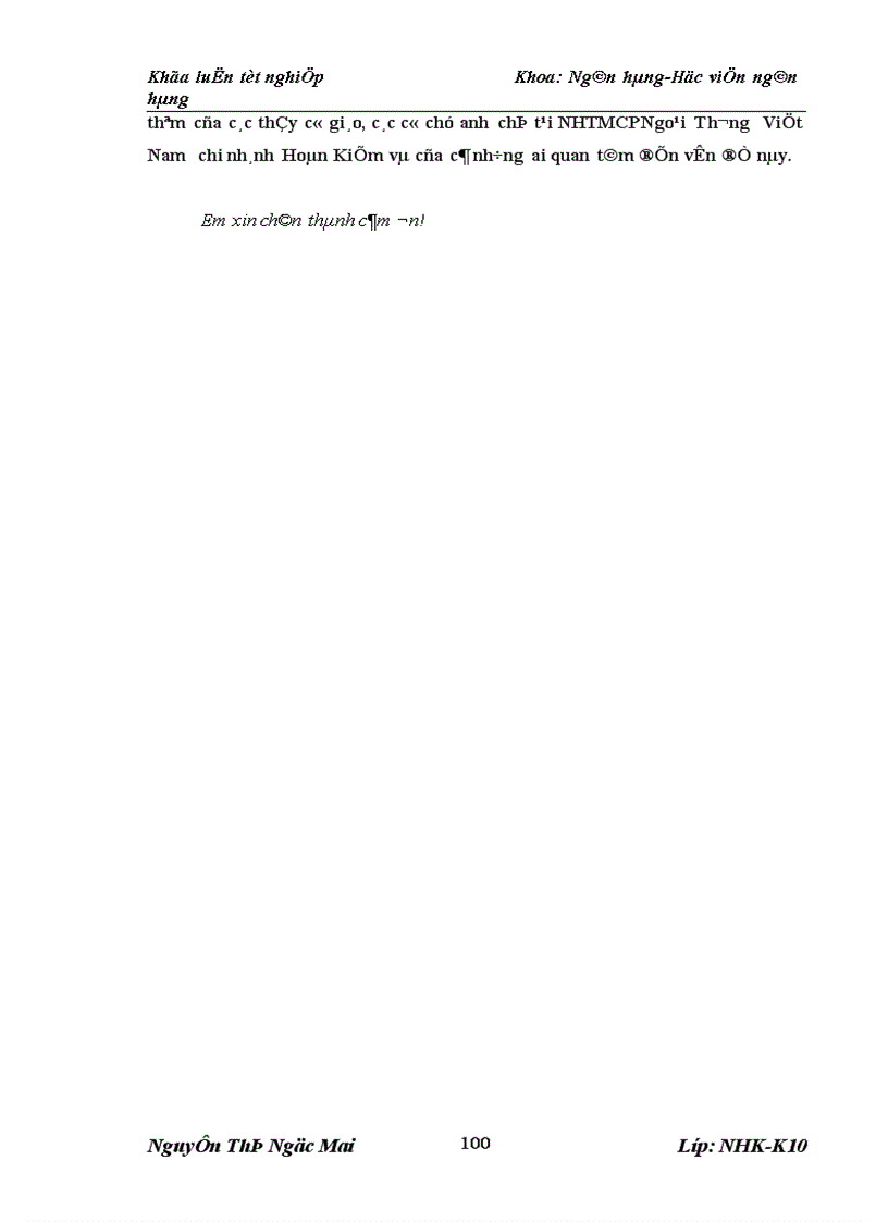 image for page Giải pháp hạn chế rủi ro tín dụng trong cho vay đối với doanh nghiệp vừa và nhỏ tại Ngân hàng TMCP Ngoại thương Việt Nam chi nhánh Hoàn Kiếm