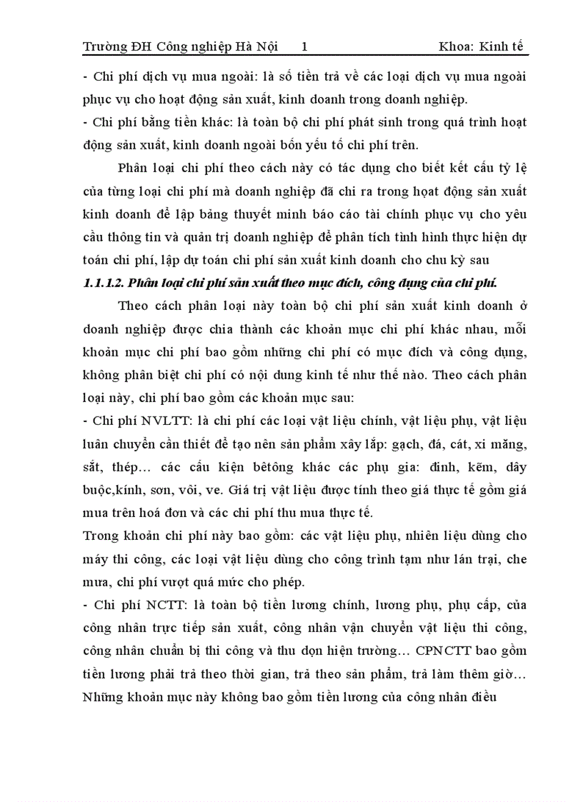 image for page Hoàn thiện công tác hạch toán chi phí sản xuất và tính giá thành sản phẩm tại Công ty xây dựng Sông Đà 8
