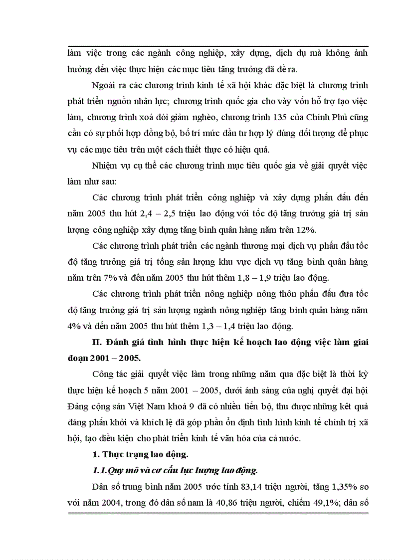 image for page Kế hoạch lao động việc làm và giải pháp giải quyết việc làm ở việc làm ở Việt Nam