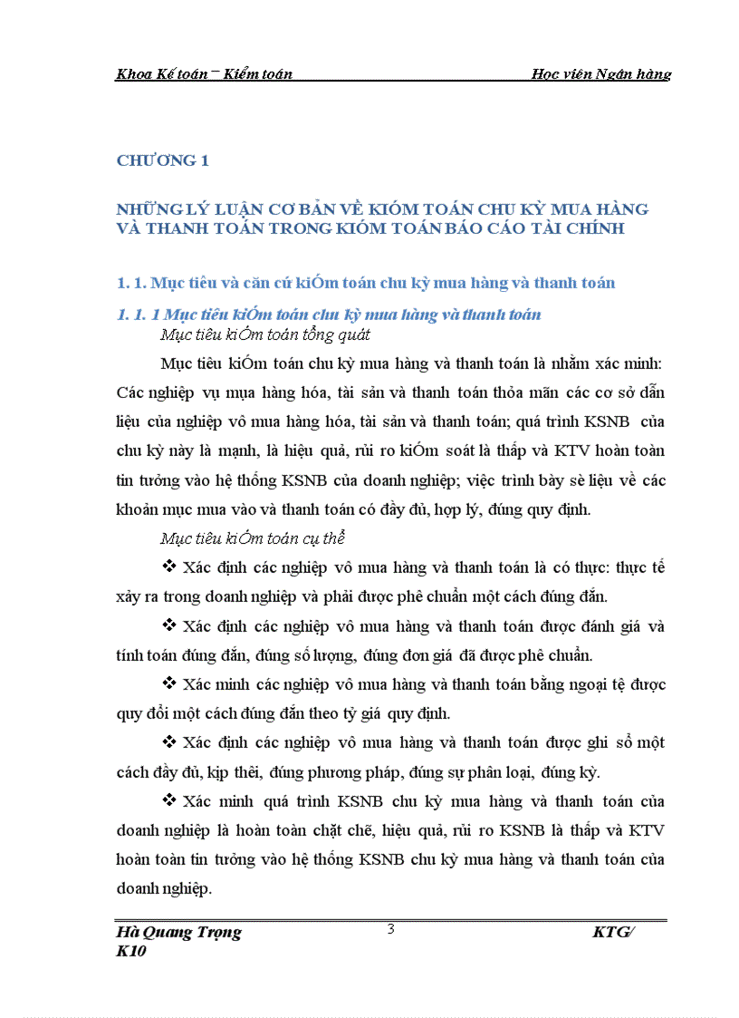 image for page Hoàn thiện quy trình kiểm toán chu kỳ mua hàng và thanh toán trong kiểm toán BCTC do Công ty Kiểm toán và Định giá Việt Nam thực hiện