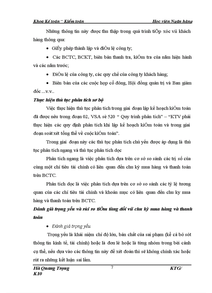 image for page Hoàn thiện quy trình kiểm toán chu kỳ mua hàng và thanh toán trong kiểm toán BCTC do Công ty Kiểm toán và Định giá Việt Nam thực hiện