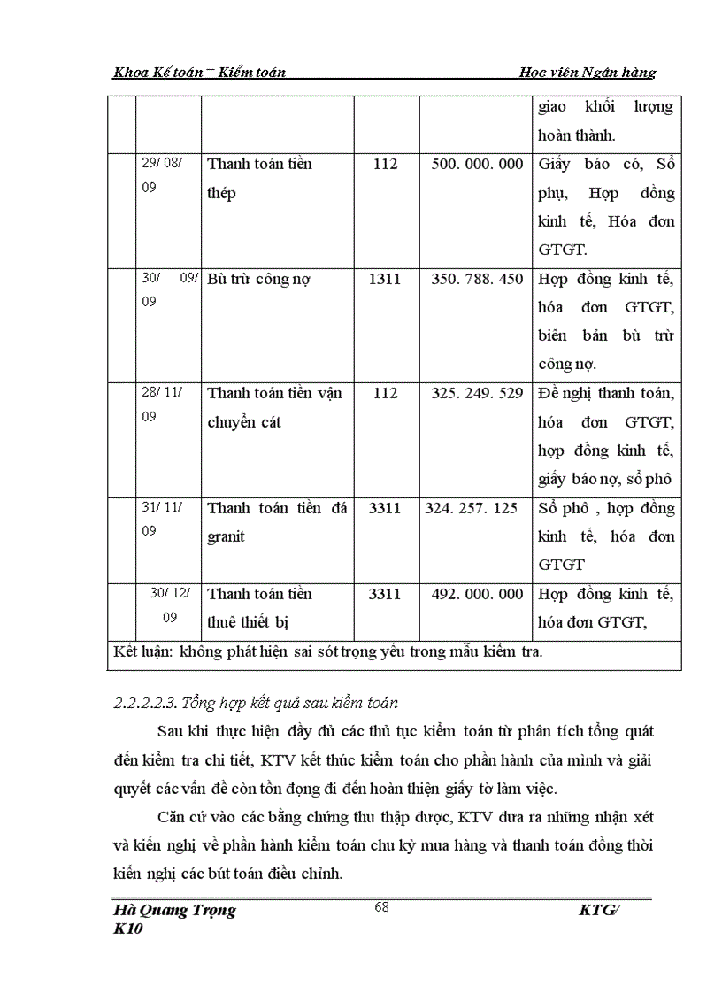 image for page Hoàn thiện quy trình kiểm toán chu kỳ mua hàng và thanh toán trong kiểm toán BCTC do Công ty Kiểm toán và Định giá Việt Nam thực hiện