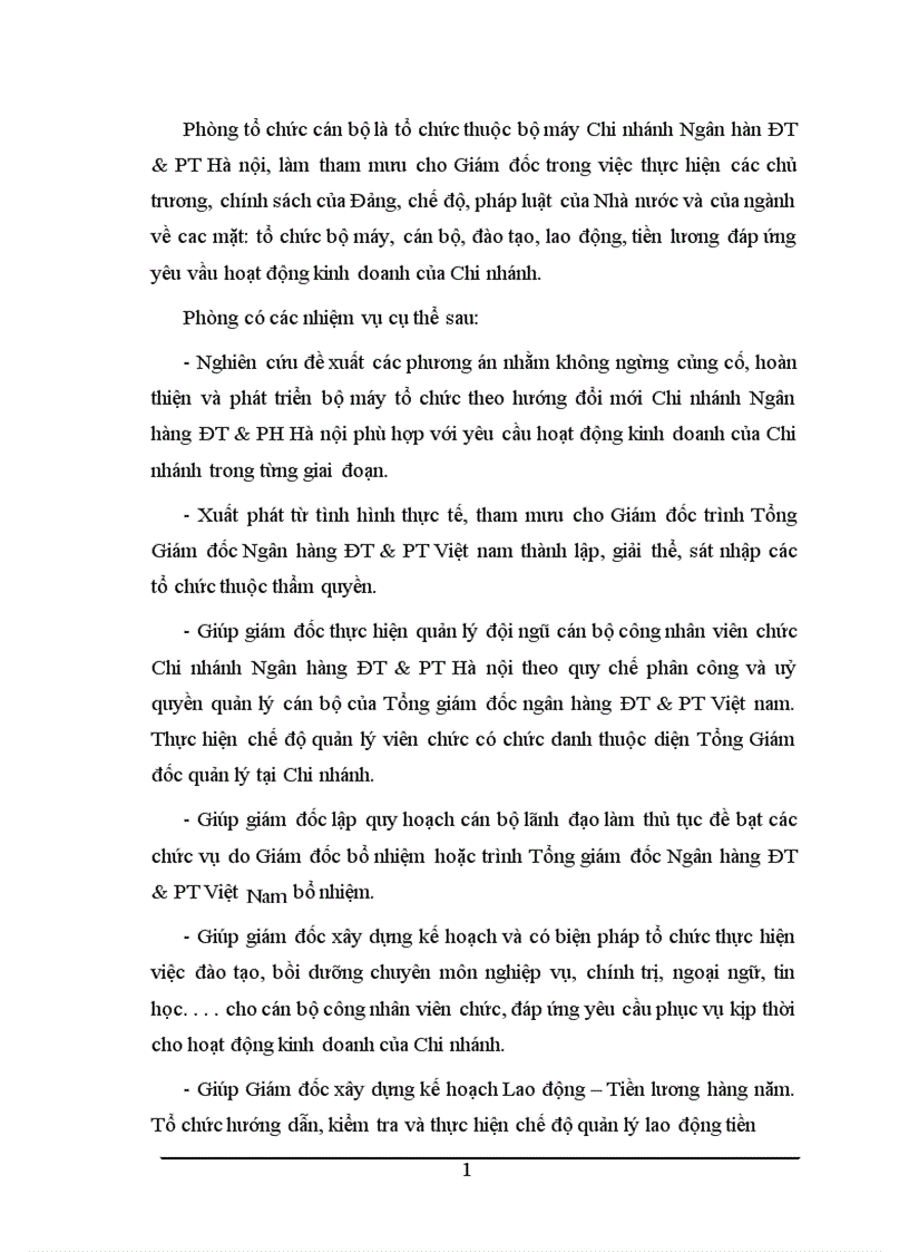 image for page báo cáo thực tập tổng hợp tại Chi nhánh Ngân hàng Đầu tư và Phát triển Hà Nội