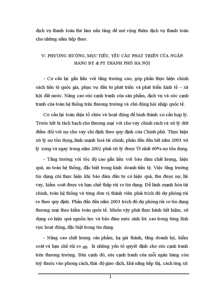 image for page báo cáo thực tập tổng hợp tại Chi nhánh Ngân hàng Đầu tư và Phát triển Hà Nội