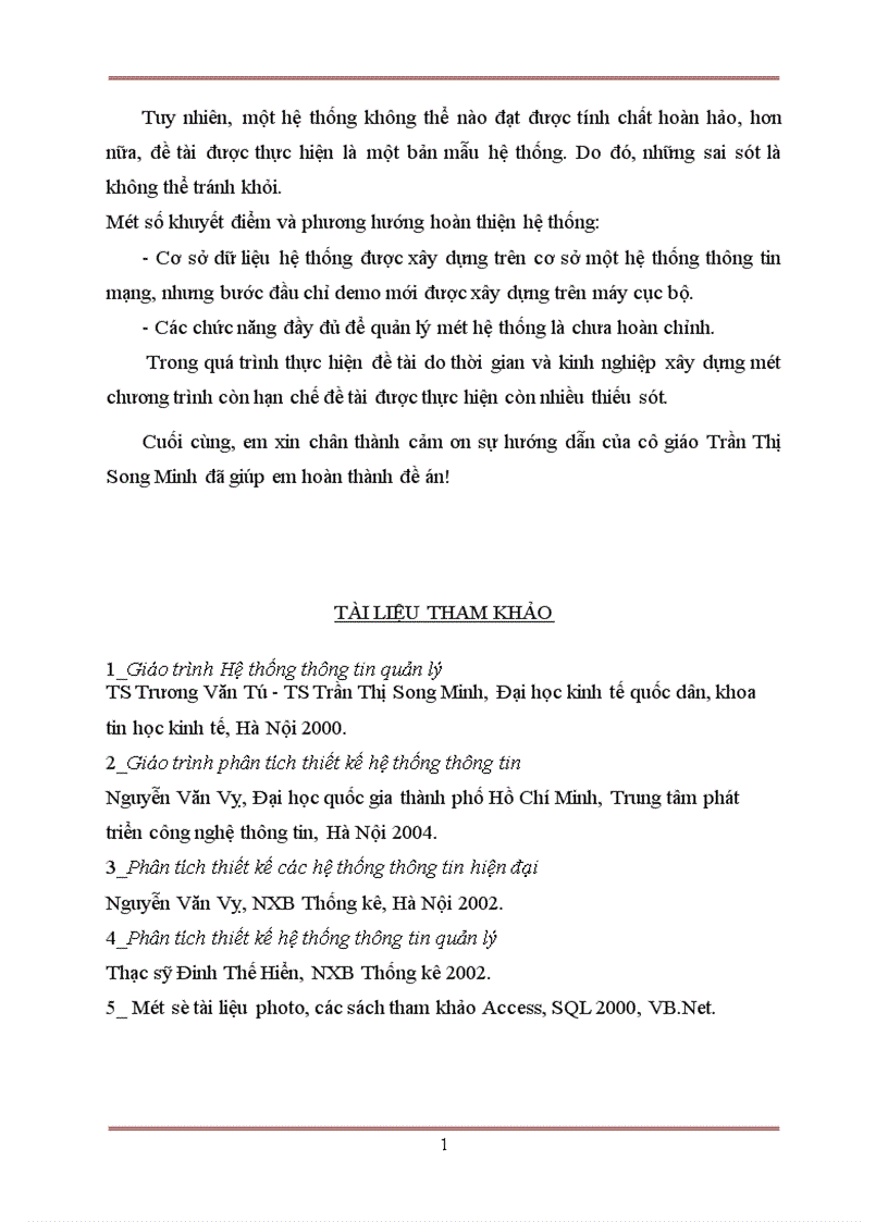 image for page Phân tích và thiết kế thống thông tin quản lý nhân sự tại công ty TNHH Hưng Long