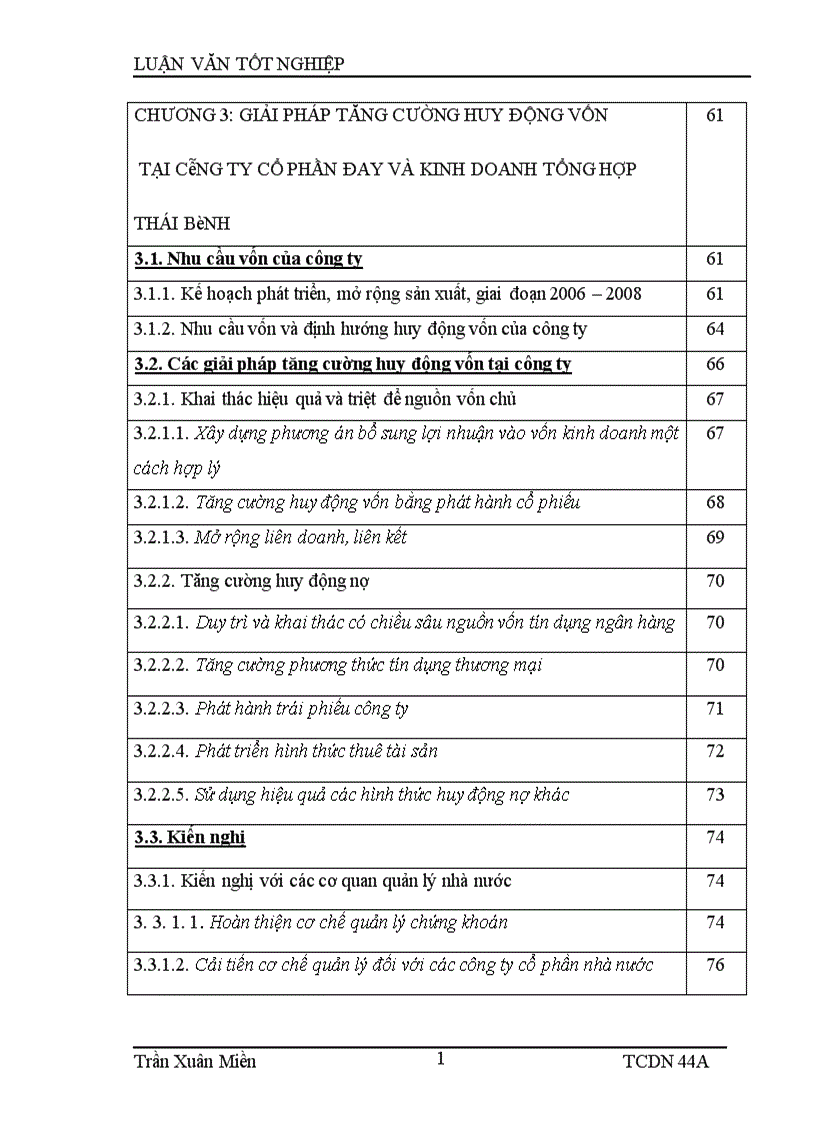 image for page Tăng cường huy động vốn tại Công ty cổ phần đay và kinh doanh tổng hợp Thái Bình