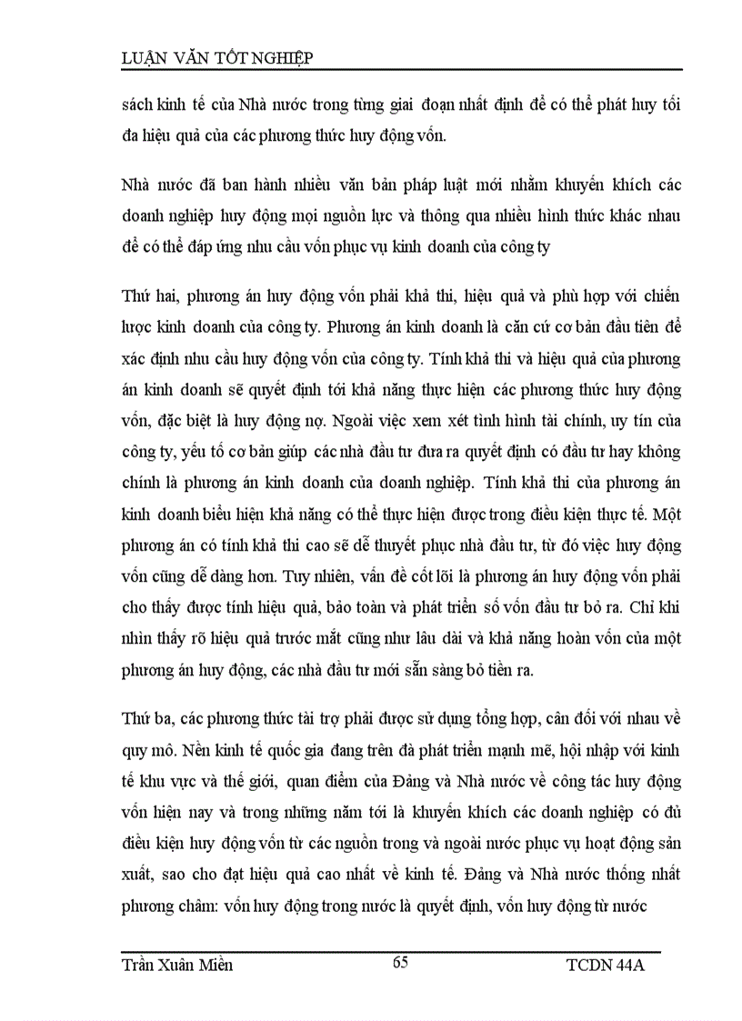 image for page Tăng cường huy động vốn tại Công ty cổ phần đay và kinh doanh tổng hợp Thái Bình