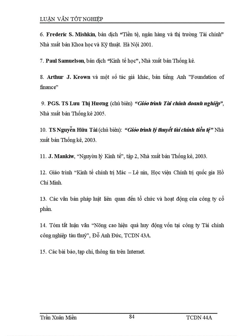 image for page Tăng cường huy động vốn tại Công ty cổ phần đay và kinh doanh tổng hợp Thái Bình