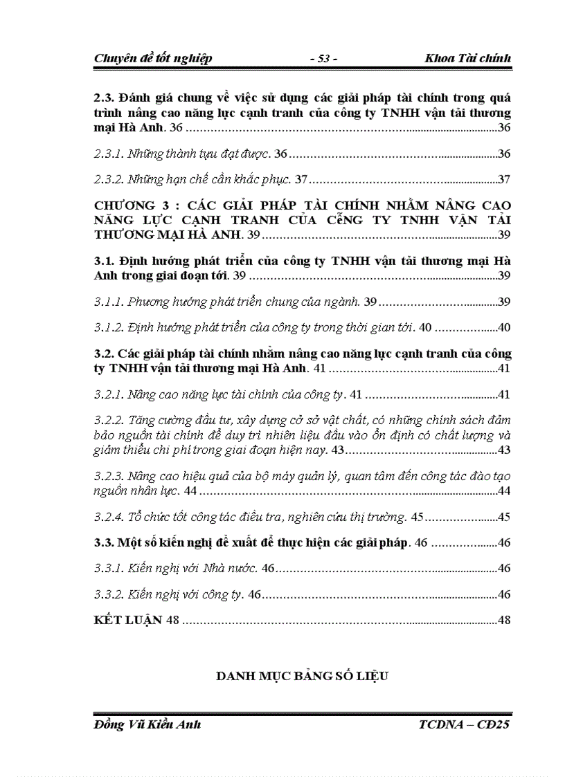 image for page Một số giải pháp tài chính nhằm nâng cao năng lực cạnh tranh của công ty TNHH vận tải thương mại Hà Anh 1