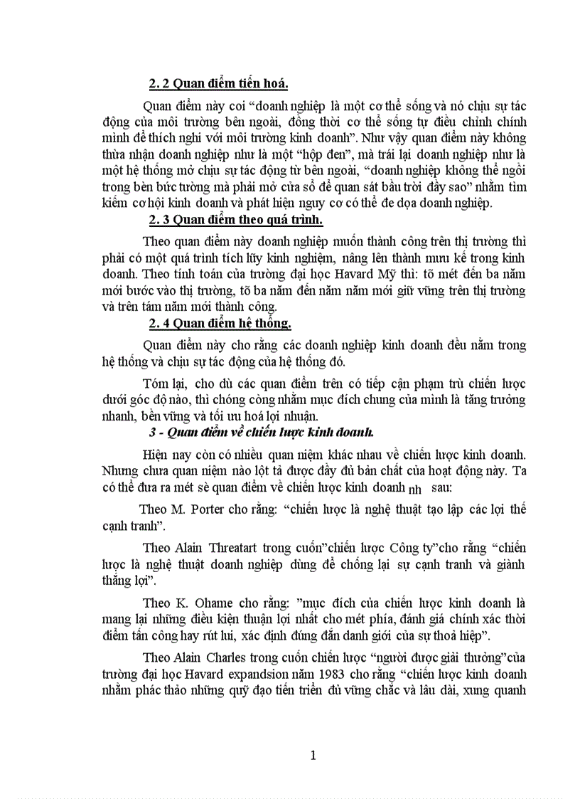 image for page Vận dụng mô hình hoạch định chiến lược kinh doanh ở Công ty thông tin viễn thông Điện lực giai đoạn 2001 2005