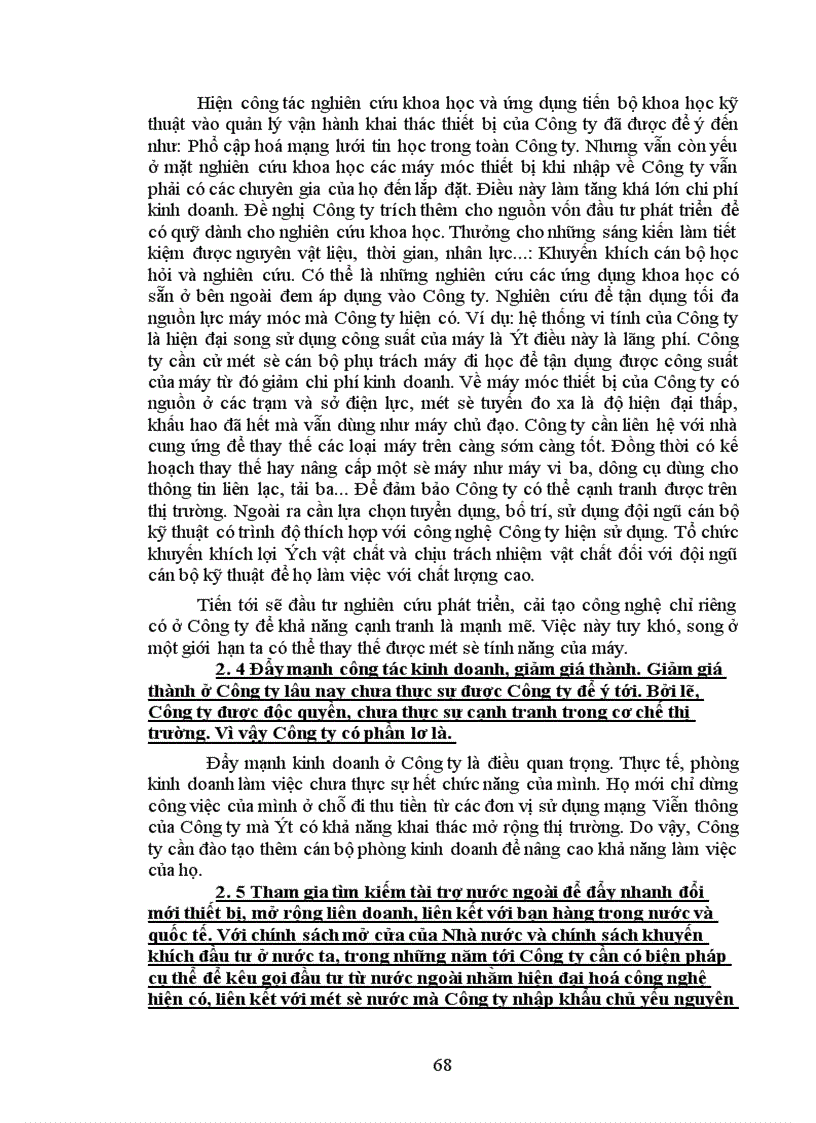 image for page Vận dụng mô hình hoạch định chiến lược kinh doanh ở Công ty thông tin viễn thông Điện lực giai đoạn 2001 2005