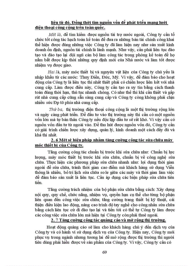 image for page Vận dụng mô hình hoạch định chiến lược kinh doanh ở Công ty thông tin viễn thông Điện lực giai đoạn 2001 2005