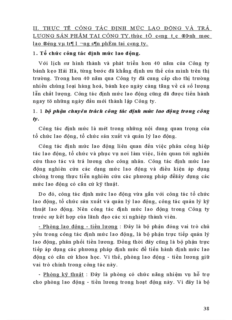 image for page Hoàn thiện công tác định mức lao động nhằm nâng cao hiệu quả trả lương theo sản phẩm trong công ty Bánh kẹo Hải Hà