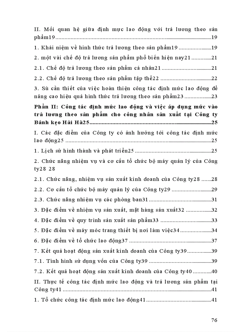 image for page Hoàn thiện công tác định mức lao động nhằm nâng cao hiệu quả trả lương theo sản phẩm trong công ty Bánh kẹo Hải Hà