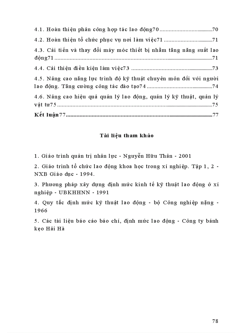 image for page Hoàn thiện công tác định mức lao động nhằm nâng cao hiệu quả trả lương theo sản phẩm trong công ty Bánh kẹo Hải Hà