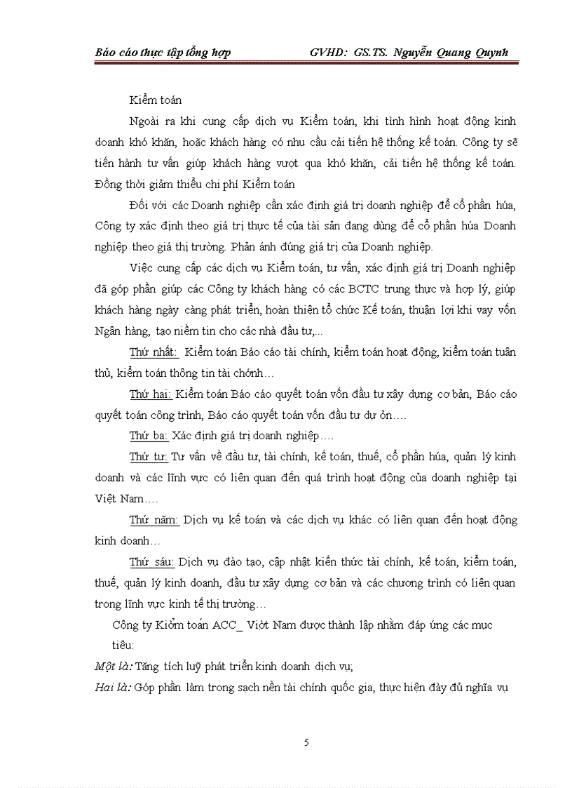 image for page TỔ CHỨC HOẠT ĐỘNG KIỂM TOÁN TẠI CÔNG TY TNHH KIỂM TOÁN TƯ VẤN ĐỊNH GIÁ ACC VIỆT NAM