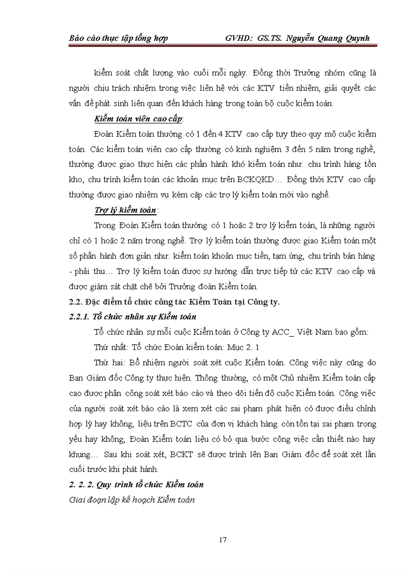 image for page TỔ CHỨC HOẠT ĐỘNG KIỂM TOÁN TẠI CÔNG TY TNHH KIỂM TOÁN TƯ VẤN ĐỊNH GIÁ ACC VIỆT NAM