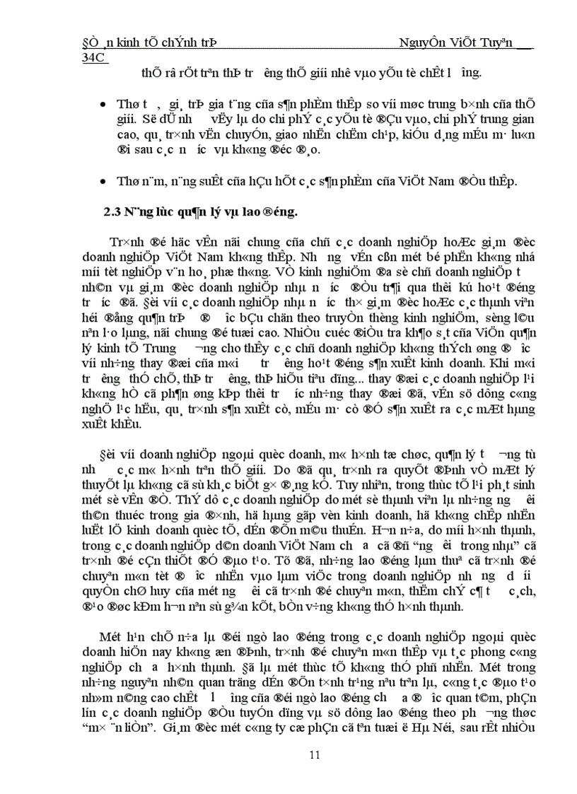 image for page Sức cạnh tranh của hàng hoá Việt Nam thực trạng và giải pháp