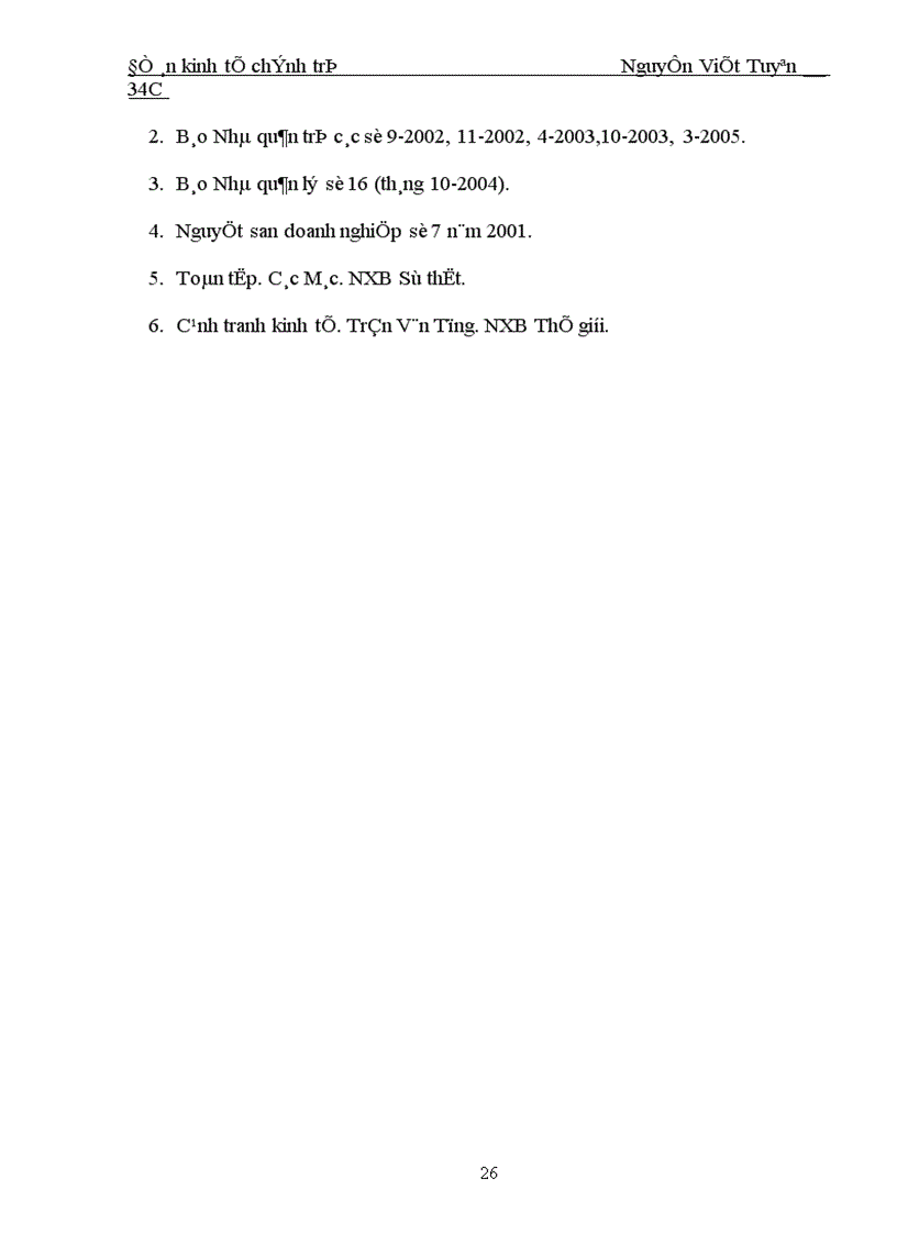 image for page Sức cạnh tranh của hàng hoá Việt Nam thực trạng và giải pháp