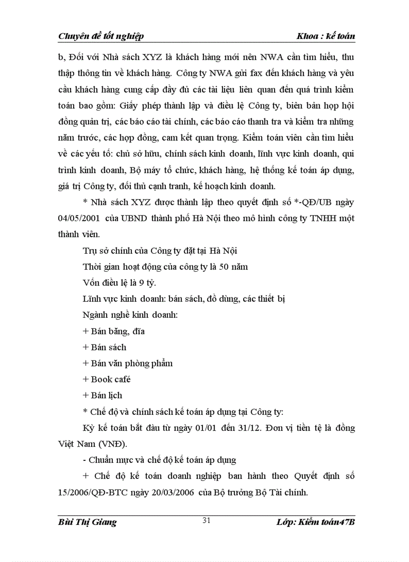 image for page Hoàn thiện kiểm toán chu trình bán hàng thu tiền tại Công ty TNHH Kiểm toán Thế giới mới NWA 1