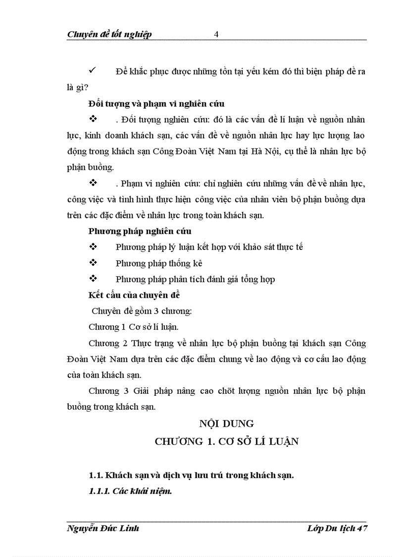 image for page Giải pháp nâng cao chất lượng nguồn nhân lực bộ phận buồng tại khách sạn Công Đoàn Việt Nam