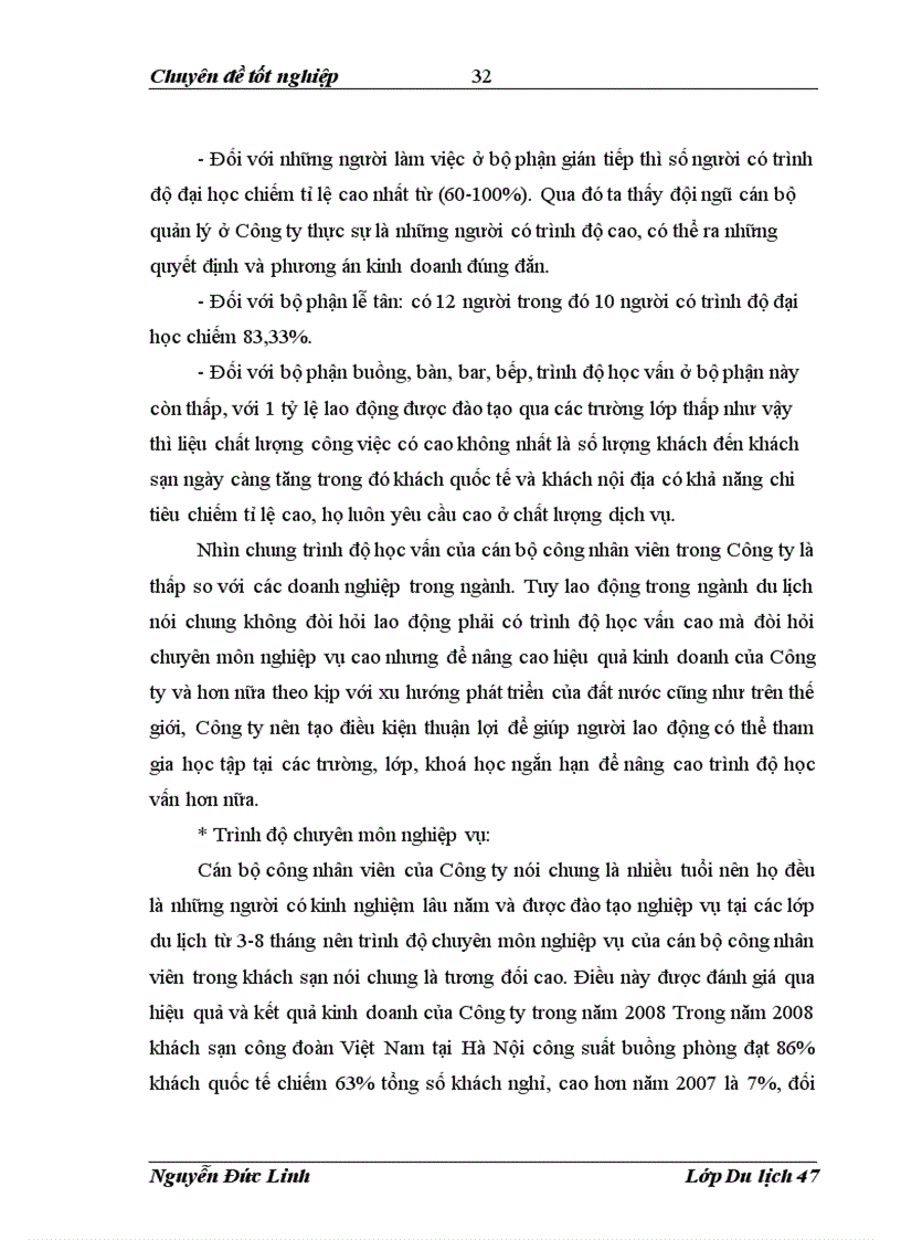 image for page Giải pháp nâng cao chất lượng nguồn nhân lực bộ phận buồng tại khách sạn Công Đoàn Việt Nam